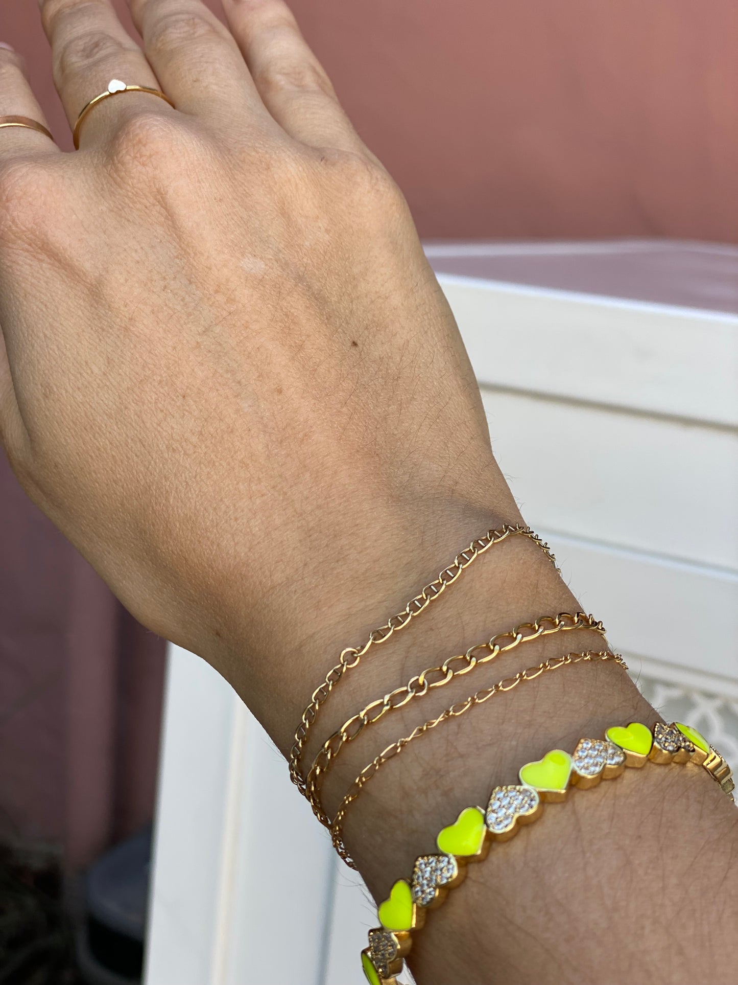 Be Mine: Electric Yellow Cuff Bracelet
